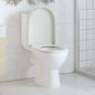 JUNG Vida Toilettensitz mit Absenkautomatik und Quick-Release Weiß Eckig