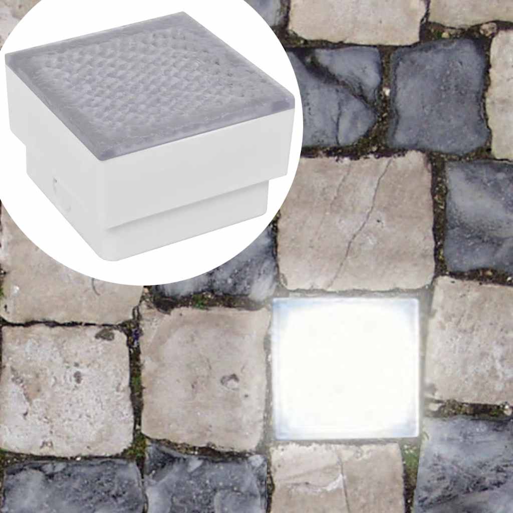 JUNG Vida 2 x LED Boden-Einbauleuchte 100 x 100 x 68 mm