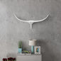 JUNG Vida Wall Mounted Aluminium Stiers Kopf Dekoration Silber 72 cm