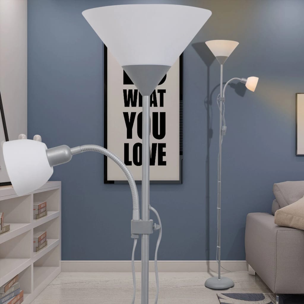 JUNG Vida Stehlampe Grau