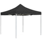 JUNG Vida Profi-Partyzelt Faltbar Aluminium 3x3 m Anthrazit