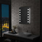 JUNG Vida Badezimmer-Wandspiegel mit LEDs 60x80 cm