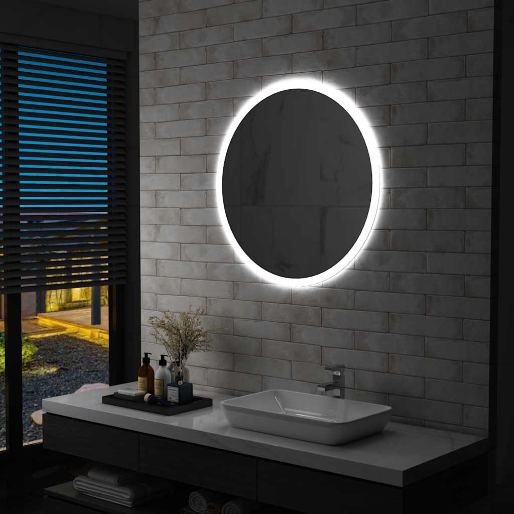 JUNG Vida Badezimmerspiegel mit LED 80 cm