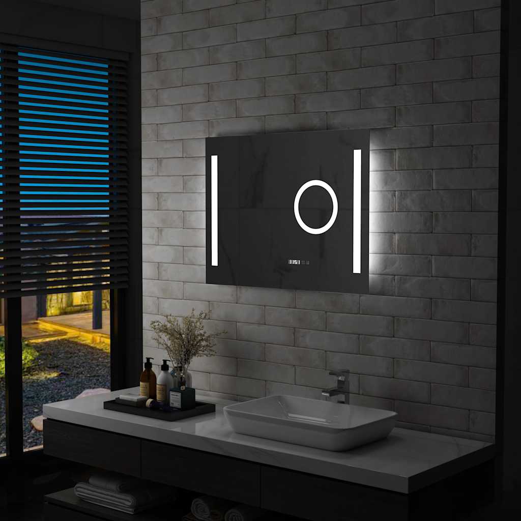 JUNG Vida LED-Badspiegel mit Berührungssensor 80x60 cm