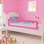 JUNG Vida Kleinkind Bettschutzgitter 2 Stück Rosa 150 x 42 cm