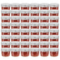 JUNG Vida Marmeladengläser mit Silbernen Deckeln 48 Stk. 110 ml