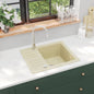 JUNG Vida Granitspüle Einzelbecken Beige