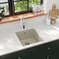 JUNG Vida Granitspüle Einzelbecken Beige