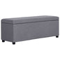 JUNG Vida Bank mit Staufach 116 cm Hellgrau Polyester