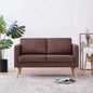 JUNG Vida 2-Sitzer-Sofa Stoff Braun