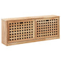 JUNG Vida Schuhbank 94 x 20 x 38 cm Walnussholz Massiv