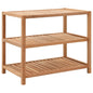 JUNG Vida Badregal Massivholz Walnuss 65x40x55 cm