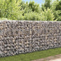 JUNG Vida Gabionenwand Verzinkter Stahl 450×30×100 cm