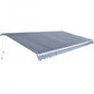 JUNG Vida Gelenkarmmarkise 600 cm Blau/Weiß