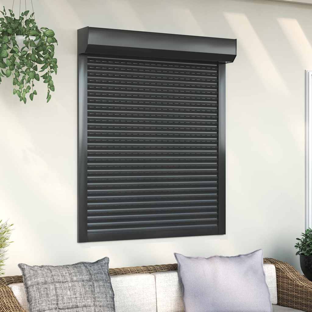 JUNG Vida Rollladen Aluminium 100x120 cm Anthrazit