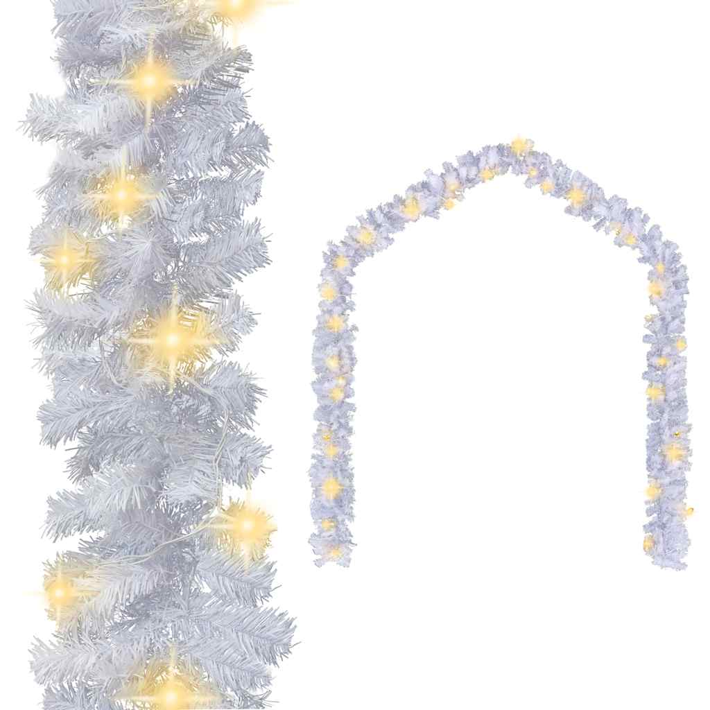 JUNG Vida Weihnachtsgirlande mit LED-Lichtern 10 m Weiß