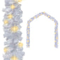 JUNG Vida Weihnachtsgirlande mit LED-Lichtern 10 m Weiß
