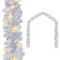 JUNG Vida Weihnachtsgirlande mit LED-Lichtern 20 m Weiß