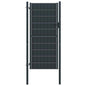 JUNG Vida Gartentor aus PVC und Stahl 100 x 124 cm Anthrazit