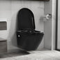 JUNG Vida Wand-WC ohne Spülrand Keramik Schwarz