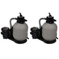 JUNG Vida Sandfilterpumpen 2 Stk. 600 W 17.000 L/h