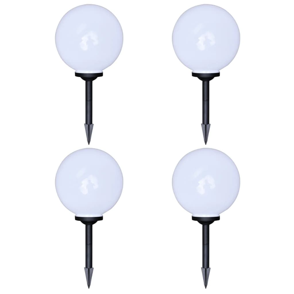 JUNG Vida Wegeleuchten 4 Stk. LED 30 cm mit Erdspieß