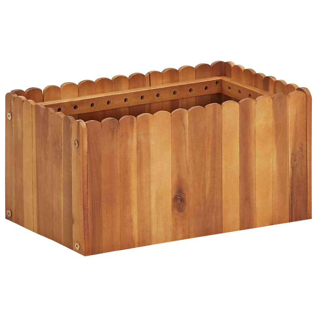 JUNG Vida Garten-Hochbeet 50 x 30 x 25 cm Massivholz Akazie