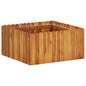 JUNG Vida Garten-Hochbeet 50 x 50 x 25 cm Massivholz Akazie