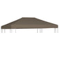 JUNG Vida Pavillondach 310 g / m² 3x3 m Taupe