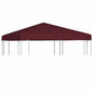 JUNG Vida Pavillondach 310 g / m² 3x3 m Weinrot