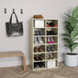 JUNG Vida Schuhregal Sonoma-Eiche 54x34x100,5 cm Holzwerkstoff