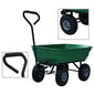 JUNG Vida Garten-Kippwagen 300 kg 75 L Grün