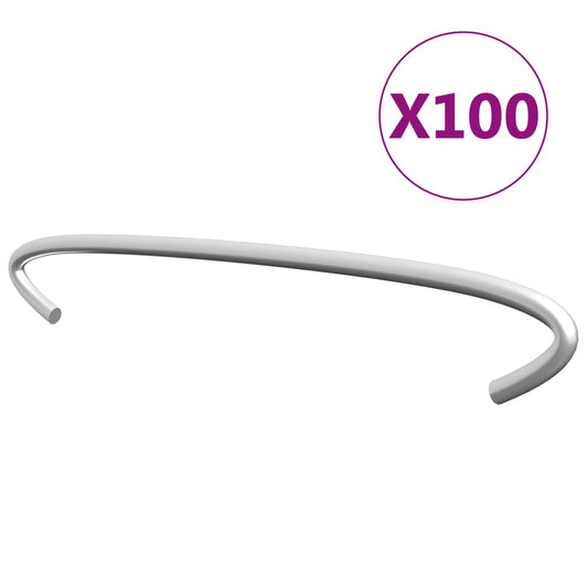 JUNG Vida Gabionen-Distanzhalter 100 Stk. Verzinkter Stahl 15 cm
