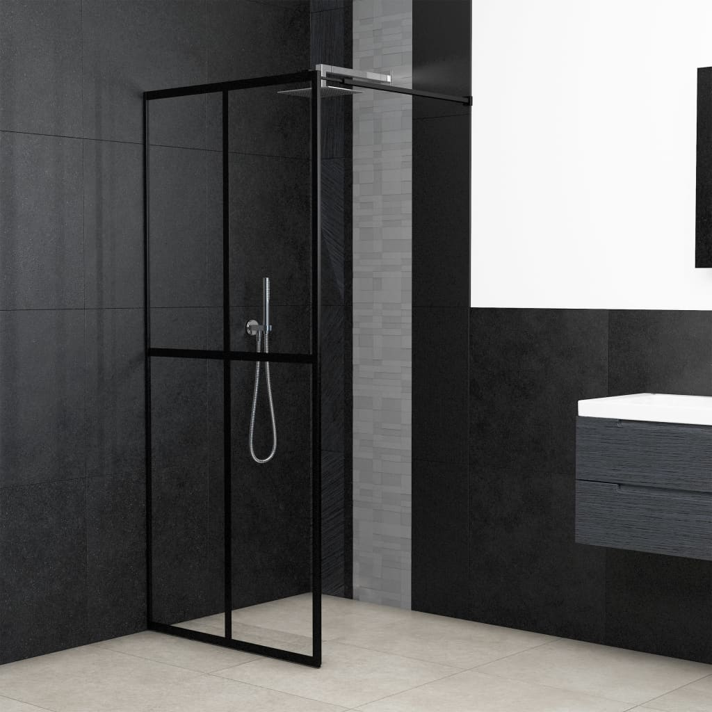 JUNG Vida Duschwand für Walk-in Dusche Klares Sicherheitsglas 90x195 cm