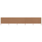 JUNG Vida 5-teiliges Windschutzgewebe 600 x 120 cm Taupe