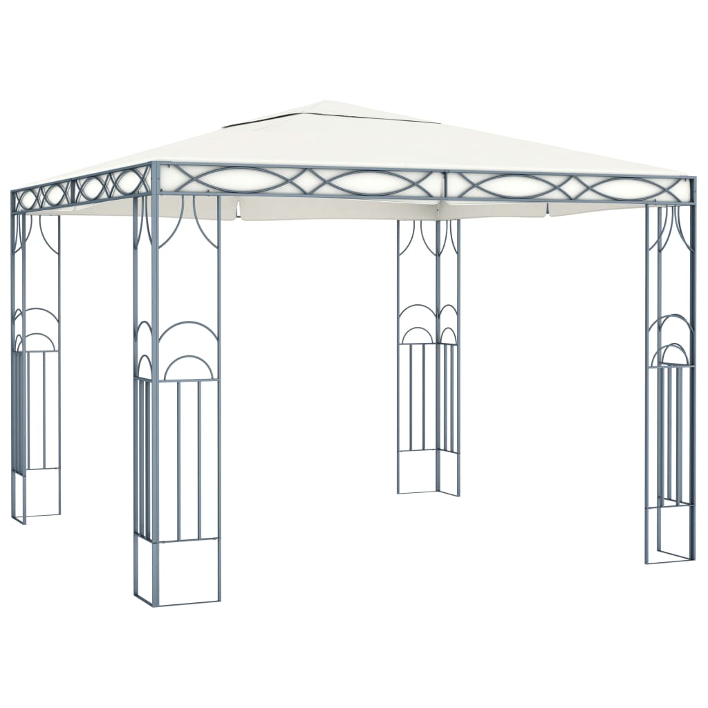 JUNG Vida Pavillon 300 x 300 cm Cremeweiß