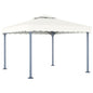JUNG Vida Pavillon 300 x 300 cm Creme Aluminium