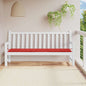 JUNG Vida Gartenbank-Auflage Rot 200x50x4 cm Oxford-Gewebe
