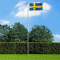 JUNG Vida Flagge Schwedens 90 x 150 cm