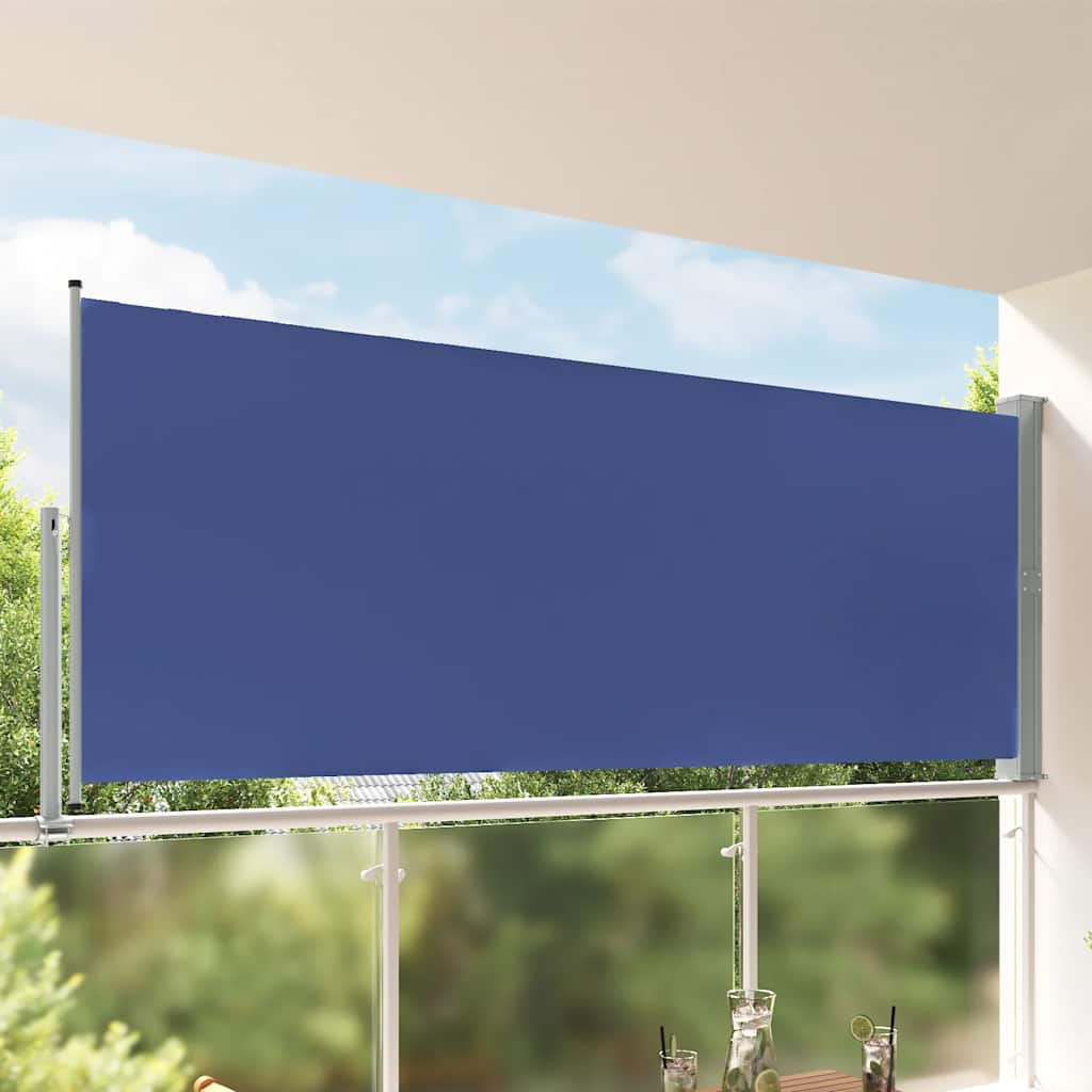 JUNG Vida Ausziehbare Seitenmarkise 140 x 300 cm Blau