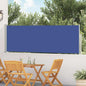 JUNG Vida Ausziehbare Seitenmarkise 100×500 cm Blau