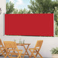 JUNG Vida Ausziehbare Seitenmarkise 120×500 cm Rot