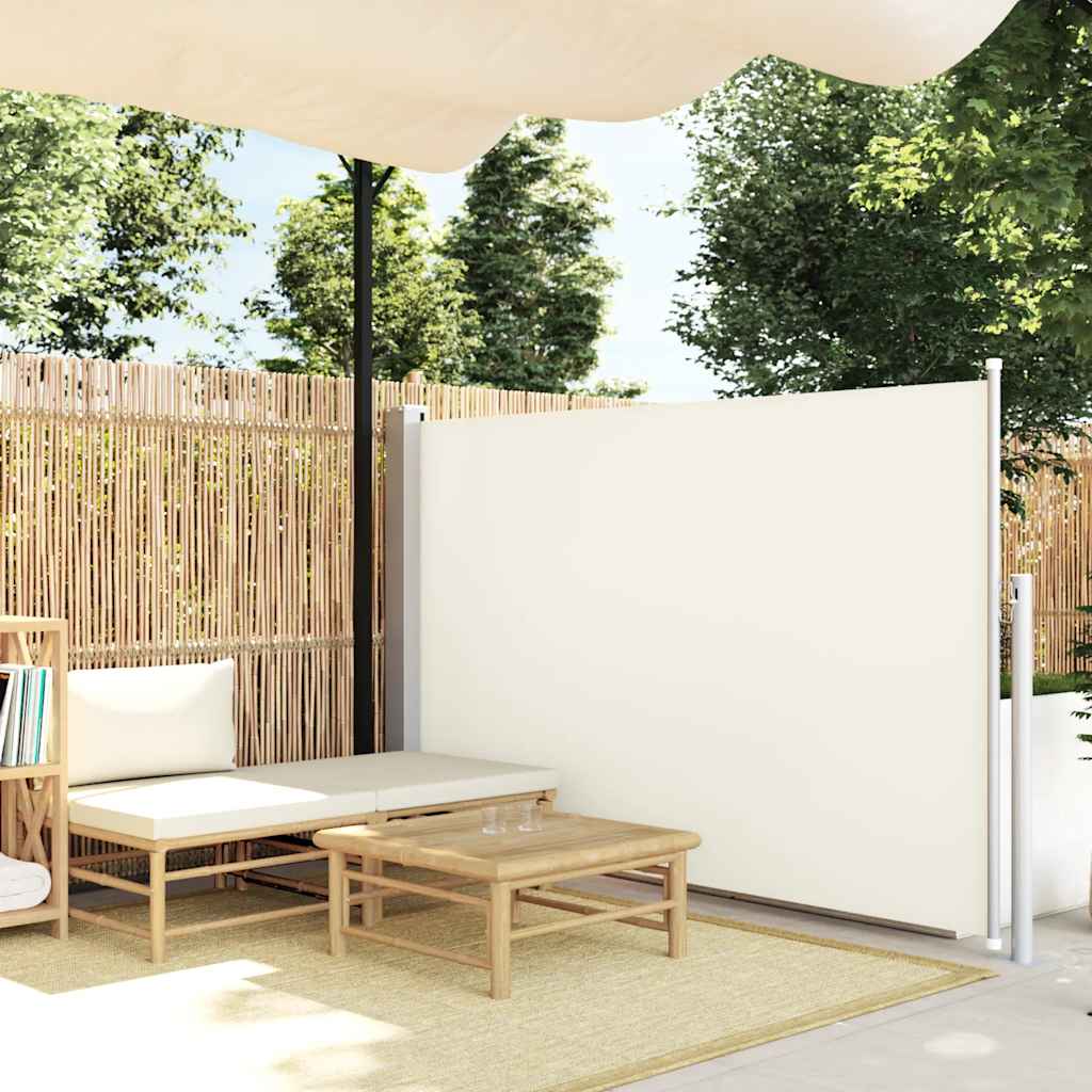 JUNG Vida Ausziehbare Seitenmarkise 140×500 cm Creme