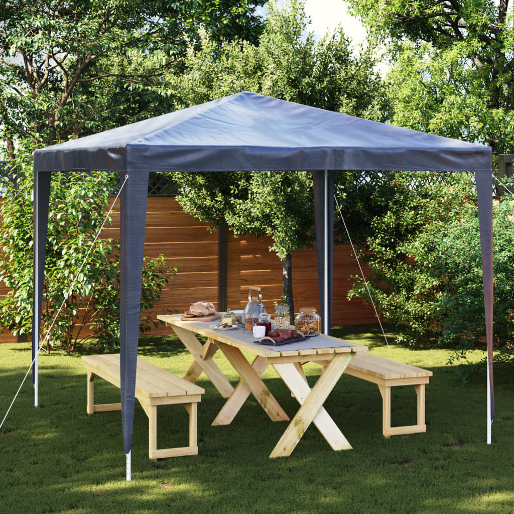 JUNG Vida Partyzelt 2,5x2,5 m Blau