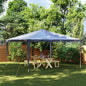 JUNG Vida Partyzelt 4x4 m Blau