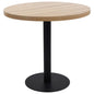 JUNG Vida Bistrotisch Hellbraun 80 cm MDF