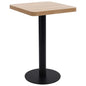 JUNG Vida Bistrotisch Hellbraun 50x50 cm MDF