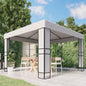 JUNG Vida Pavillon mit Doppeldach 3 x 3 m Weiß