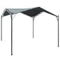 JUNG Vida Pavilion Partyzelt Überdachung 3x3 m Stahl Anthrazit