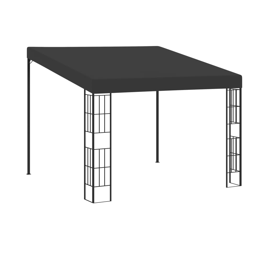 JUNG Vida Wand-Pavillon 3x3 m Anthrazit Stoff
